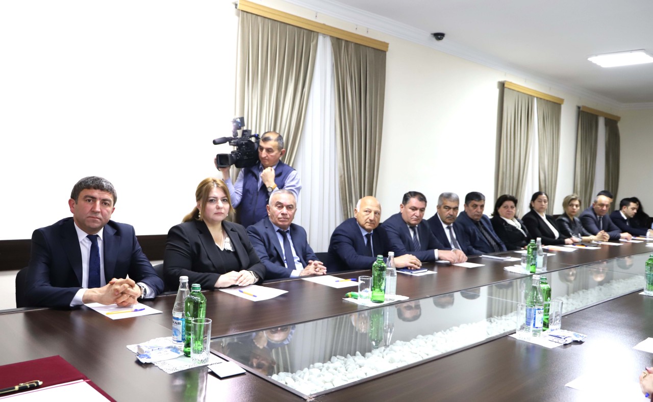 Ağstafada Zərifə xanım Əliyevaya həsr olunmuş tədbir keçirilib - FOTOLAR